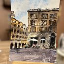 My project for course: Modern Techniques for Watercolor Cityscapes Ein Projekt aus dem Bereich Malerei und Aquarellmalerei von sma museum - 24.09.2024