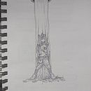 Mi proyecto del curso: El arte del sketching: transforma tus bocetos en arte. Drawing, Pencil Drawing, Traditional illustration, and Sketchbook project by La Marsupial - 09.29.2024
