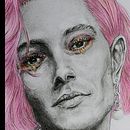 My project for course: Contemporary Portraits with Graphite. Un progetto di Belle arti, Disegno, Disegno a matita, Illustrazione tradizionale, Bozzetti, Disegno anatomico, Disegno artistico, Disegno di ritratti e Disegno realistico di likely_ann - 24.09.2024