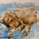 Labrador. Een project van Traditionele illustratie van Laura Poletti - 25.09.2024