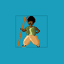 Meu projeto do curso: Animação de personagens em pixel art para videogames. Un proyecto de Animación de personajes, Videojuegos, Pixel art y Desarrollo de videojuegos de Lúcio Arnaldo do Nascimento - 25.09.2024