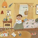 This is Alex. Un progetto di Bozzetti, Disegno digitale, Character design, Illustrazione tradizionale, Illustrazione digitale, Illustrazione infantile, Narrativa e Albo illustrato di Zuriñe Almuedo Mena - 07.10.2024