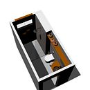 Banheiro ile. Un progetto di Interior design e Progettazione dello spazio di Amanda Arruda - 28.09.2024