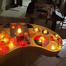 Mesa da Emoções/ Ipê. Un proyecto de Bellas Artes, Escenografía, Escultura, Collage, Papercraft, Creatividad, Arteterapia, Publicidad y Dirección de arte de Manu Sato - 28.09.2024