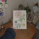 My project for course: Realistic Watercolor for Botanical Compositions. Botanical Illustration, Drawing, Traditional illustration, Painting, and Watercolor Painting project by Esperanza Morales - 09.25.2024