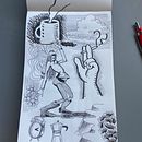 Meu projeto do curso: Técnicas de desenho para iniciantes: trabalhe a observação. Un proyecto de Dibujo, Ilustración con tinta, Sketchbook, Dibujo a lápiz y Bocetado de martasalvadomartinho - 29.09.2024