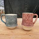 Stamp Making for morning tea mug. Artesanato, Cerâmica, Decoração de interiores, DIY, e Artes plásticas projeto de cafshill5 - 26.09.2024