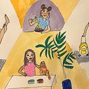 Meu projeto do curso: Criação de personagens a partir de desenhos de observação. Design de personagens, Desenho, Ilustração tradicional, e Sketchbook projeto de Rafaela Arrais - 30.09.2024