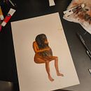 Gabriela. Un progetto di Pittura ad acquerello di Talíssa Castelões - 30.09.2024