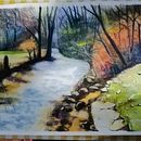 Mi proyecto del curso: Pintura de paisajes realistas con acuarela. Un proyecto de Ilustración naturalista				 y Pintura a la acuarela de ceballoscindy10 - 30.09.2024