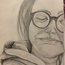 Portrait au crayon . % Frederique Mertens tarafından hazırlanan Kalem Çizimi projesi - 10.02.2024