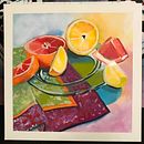 My project for course: Gouache Painting: Create Vibrant Works of Art. Un proyecto de Teoría del color, Bellas Artes, Pintura gouache y Pintura de Renae Maslag - 10.10.2024