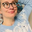 My project for course: Textile Design: Upcycling Clothes with Experimental Techniques. Projekt z dziedziny Projektowanie mod, Wzornictwo tekst, liów, Farbowanie tkanin, Upc i cling użytkownika Anastassia Maksimova - 04.10.2024