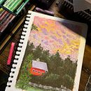 My project for course: Painting and Sketching: A Beginner’s Guide  Ein Projekt aus dem Bereich Kreativität, Zeichnung, Ölmalerei, Malerei, Sketchbook und Skizzenentwurf von Pauline Farrales - 04.10.2024