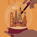 My project for course: Editorial Illustration for Magazines. Un proyecto de Diseño editorial, Ilustración tradicional, Ilustración digital, Comunicación e Ilustración editorial de Cinthia James - 06.10.2024
