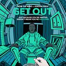 GET OUT - Movie Poster. Film, Video, TV, Vector Illustration, and Poster Design project by Sam Holland - 10.06.2024