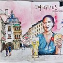 Mi proyecto del curso: Sketching artístico en acuarela: atrévete a expresar tus ideas . % Emilio Romero tarafından hazırlanan Eskiz çizimi, Yaratıcılık, Çizim, Geleneksel illüstras, on, Sulubo, a Resim, Ve Eskiz defteri projesi - 10.06.2024