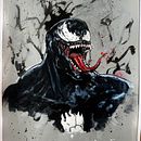 Mi proyecto del curso: Ilustración de personajes en acrílico. Un proyecto de Cómic, Diseño de personajes, Ilustración tradicional, Pintura y Pintura acrílica de vbadriang - 08.10.2024