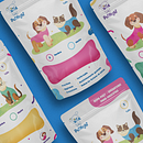 PETNIGHT - Diseño de Packaging. Een project van Packaging, Digitale illustratie y Kinderillustratie van Vanessa Velasquez - 09.10.2024
