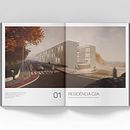 C2A Residence. Een project van 3D, Architectuur, Portfoliobeheer y  Architecturale illustratie van João Oliveira - 12.10.2024