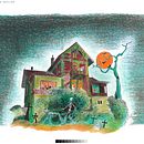 Halloween illustration Ein Projekt aus dem Bereich Traditionelle Illustration von Eszter Grósz - 12.10.2024