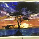 Mi proyecto del curso: Ilustración botánica con acuarela. Un proyecto de Bellas Artes, Dibujo, Ilustración tradicional, Pintura, Pintura a la acuarela e Ilustración botánica de Gerardo Antonio Berrios Elvir - 13.10.2024