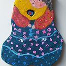 Mon projet du cours : Papier mâché pour débutants : sculptez un personnage coloré. Un proyecto de Diseño de personajes, Ilustración tradicional e Ilustración infantil de Brigitte Attia - 13.10.2024