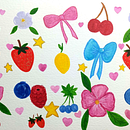 Mi proyecto del curso: Estampados florales en acuarela con colores vibrantes. Ilustração tradicional, Ilustração botânica, Pattern Design, e Pintura em aquarela projeto de Angélica Isaza - 14.10.2024