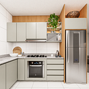 Meu projeto do curso: Design e decoração de cozinhas. Un progetto di Interior Design, Architettura d'interni, Interior Design, Interior design e Progettazione dello spazio di CRISTIANA DUARTE - 14.10.2024