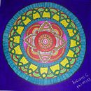 Meu projeto do curso: Zentangle e mandalas: desenhe padrões harmônicos Ein Projekt aus dem Bereich Malerei mit Acr, l, Kreativität mit Kindern, Zeichnung und Malerei von Luciane dos Santos Camboim - 14.10.2024