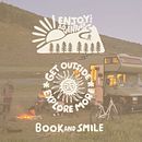 Wander & Explore  . Design grafic, Ilustrație vectorială, Ilustrație digitală, Ilustrație editorială, Ilustrație naturalistă, Design tipografic și Design de logo de numeda_studio - 08.10.2024