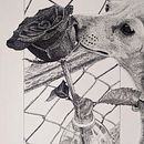 "A un centímetro" Ein Projekt aus dem Bereich Traditionelle Illustration von Danna García Macías - 04.10.2024