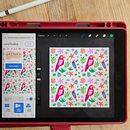 My project for course: Digital Pattern Illustration Inspired by Flora and Fauna. Projekt z dziedziny R, sunek botaniczn, Ilustracja c, frowa,  R, sunek, Trad, c, jna ilustracja i Pattern design użytkownika aestephens - 09.11.2024