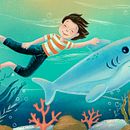 Mi proyecto del curso: Ilustración infantil con Procreate: crea escenas mágicas. Children's Illustration, Digital Illustration, Digital Painting, and Picturebook project by Andrea Pazos - 10.17.2024