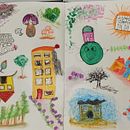 Meu projeto do curso: Técnicas de ilustração para desbloquear sua criatividade Ein Projekt aus dem Bereich Kreativität mit Kindern von Cláudia Amaral - 18.10.2024
