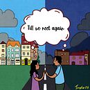 My project for course: Illustrated Ideas: Draw Your Inner Universe . Un projet de Dessin, Dessin numérique, Illustration traditionnelle, Illustration numérique, Instagram , et Réseaux sociaux de Tampha G - 15.09.2024