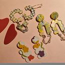 My project for course: Polymer Clay Jewelry Design for Beginners. Accessor, Design, Arts, Crafts, DIY, Jewelr, and Design project by Petra Badasová - 10.22.2024