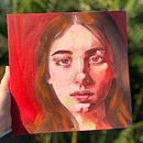 Meu projeto do curso: Retrato com pintura a óleo: explore luz e sombras Ein Projekt aus dem Bereich Bildende Künste, Ölmalerei und Malerei von Beatriz Muniz - 23.10.2024