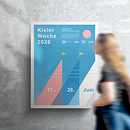 POSTER MINIMALISTA KIELER. Design, Ilustração digital, Design gráfico, Design de cartaz, Br e ing e Identidade projeto de Diego Stocchi - 21.10.2024