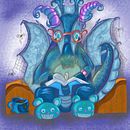 Mój projekt z kursu: Projektowanie postaci fantasy w Procreate. Un progetto di Character design, Disegno digitale, Illustrazione digitale, Pittura digitale e Illustrazione tradizionale di Iwona - 24.10.2024