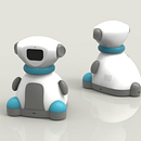 Dikkat Eksikliği ve Hiperaktivite Bozukluğu (ADH) Olan Çocuklar İçin Sosyal Robot Tasarımı  . % Naia Urraca Bericoechea tarafından hazırlanan Ürün Tasarımı, 3D Tasarım, O, Ve un Tasarımı projesi - 10.24.2024