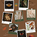 mood Board bordado . Projekt z dziedziny  Haft użytkownika Saturn Shadows - 23.10.2024
