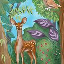 My project for course: Digital Illustration: Create a Colorful Nature Scene. Un proyecto de Ilustración digital, Ilustración tradicional e Ilustración naturalista				 de Nadiia Fedorets - 25.10.2024