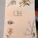 My project for course: Inside a Creative Notebook: Explore Your Illustration Process Ein Projekt aus dem Bereich Skizzenentwurf, Kreativität, Zeichnung, Traditionelle Illustration, Kinderillustration, Aquarellmalerei, Gouachemalerei und Sketchbook von ericascheik - 25.10.2024