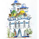Mi proyecto del curso: Dibujo arquitectónico expresivo con marcadores de colores Ein Projekt aus dem Bereich Architektonische Illustration, Zeichnung, Illustration mit Tinte, Sketchbook und Skizzenentwurf von isidorojose - 26.10.2024