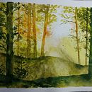 Il mio progetto del corso: Paesaggi incantevoli ad acquerello: dipingi con la luce Ein Projekt aus dem Bereich Malerei und Aquarellmalerei von Alessia Bosatelli - 26.10.2024