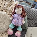 Mi proyecto del curso: Elaboración de muñecas amigurumi románticas. Amigurumi, Arts, Crafts, Crochet, Fiber Arts, Textile Design, To, and Design project by Silvina Porpatto - 10.27.2024