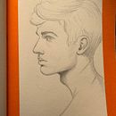 My project for course: Portrait Sketchbooking: Explore the Human Face. Projekt z dziedziny  R, sunek art, st, czn,  R, sunek, Portret, Sketchbook i Sketching użytkownika Alma Danielson - 27.10.2024