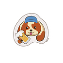Beer dog. Een project van Traditionele illustratie y Digitale tekening van cylvix - 28.10.2024