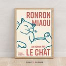Cat Poster. Een project van Grafisch ontwerp van Claire Idrac - 18.10.2024